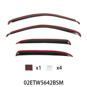 Mm010715 2014mmotor In-channel Rain Guards Fit For 2002-2006 Cadillac Escalade/00-06 Chevrolet Tahoe Mm010715 2014mmotor In-channel Rain Guards Fit For 2002-2006 Cadillac Escalade/00-06 Chevrolet Tahoe