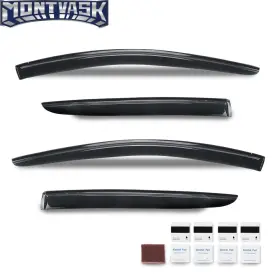 2014mmotor Mm0519006 Fit For 2024-2025 Subaru Crosstrek Window Visors Deflectors Rain Guards
