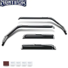 2014mmotor Mm0605042 Sun Rain Visors Wind Guards Fit For 2020-2026 Jeep Gladiator