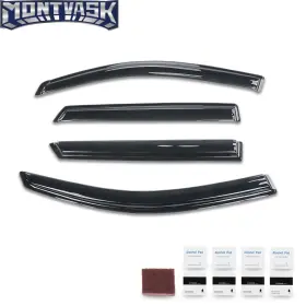 2019mmotor Mm0n0508006 Window Sun Vent Visor Rain Guards 4pcs Fit For 2016-2021 Hyundai Tucson