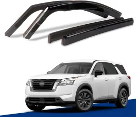 Kye1457 Aceride In-channel Window Visors For 2022-2024 Nissan Pathfinder Rain Guards 4pcs
