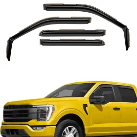 Aeroguys Ag0648 Extra Durable Window Deflectors For Ford F150 21-25 21-26