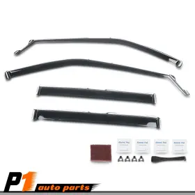 Allgood0529014 Allgoodauto Fit For 20-22 Ford Explorer In-channel Window Vent Visor Deflectors Rain Guards