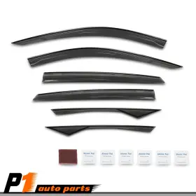 Allgood0529017 Allgoodauto Fits 18-22 Honda Accord Out-channel Rain Guards Shatterproof Window Visor 6pcs