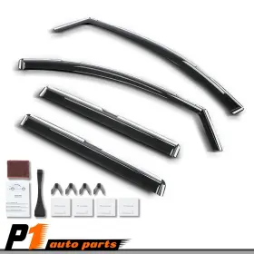 Allgood0529022 Allgoodauto Window Visors Vent Rain Guards Deflector Fit For Gmc Terrain 2018-2024