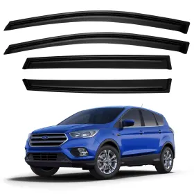 Ozi-mb-003 Am Window Visor 4pc Rain Guard Side Vent For Ford Escape 2013-2019