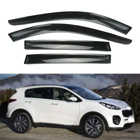 Aokaili 609755039091 Window Visor Deflectors Rain Guards Fit 2017 2018 2019 2020 2021 2022 Kia Spo