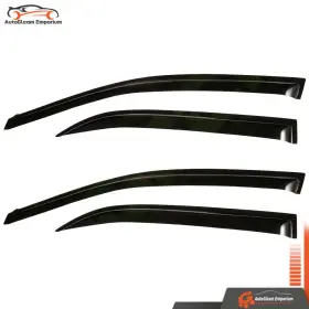 Armorlight-688 Ar1324960ht Window Vent Visor For Toyota Corolla 2009 2010-2013 Smoke Rain Guard Deflector