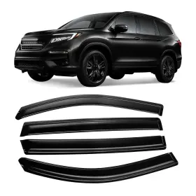 Aryd10 Arokzn 94557 Tape-on Window Visors Rain Guards Deflector Designed For 2016-2022 Hond Aryd10 Arokzn 94557 Tape-on Window Visors Rain Guards Deflector Designed For 2016-2022 Hond