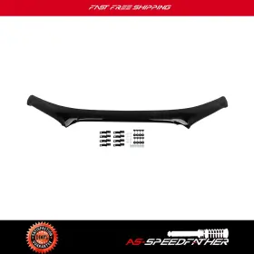 Asf177ed667r09 As-speedfat For 2010-2020 Toyota 4runner Stone And Bug Deflector Hood Shield