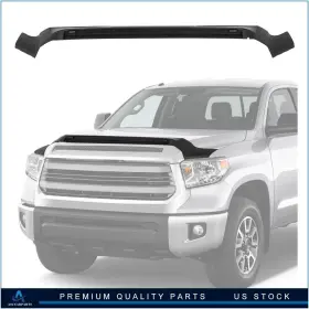 Aup17662401p Asucarparts Stone And Bug Deflector Hood Shield For Toyota Tundra -2014-2021