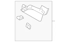 4h0-807-544 Audi Genuine Outer Support