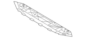 8w0-807-611-b Audi Genuine Lower Plate