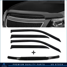 Aup83554422k Aup Sun/rain/wind Guard And Bug Shield For 1996-2002 Toyota 4runner 4-door Acrylic