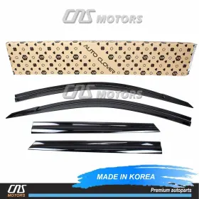 35324 Auto Clover Smoked Window Sun Vent Visor Rain Guards 4pcs For 2016-2021 Hyundai Tucson