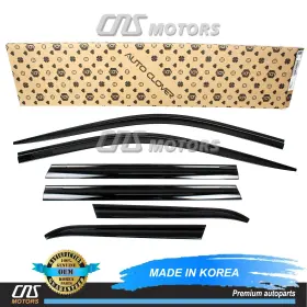 B082 Auto Clover Deflectores De Lluvia Para Ventanas Sol Ahumadas Jeep Grand Cherokee