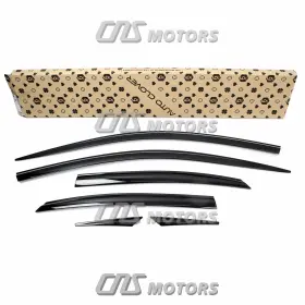 D089 Auto Clover Deflectores De Lluvia Para Ventanas 6 Piezas Lexus Nx300 2.0l 2018-2021