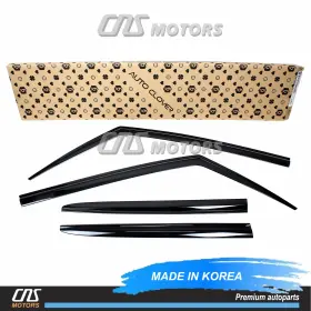 D755 Auto Clover Deflectores De Lluvia Para Ventanas Ahumadas 4 Piezas Jeep Renegade 2015-23