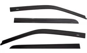 Hy007689 Auto Vent Shade Avs In-channel 2018-2023 Chevy Traverse Window Visor Rain Wind Deflectors Smoke