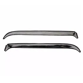 12505 Auto Ventshade Avs Front Stainless Window Deflectors For 65-78 Volkswagen Beetle Pair