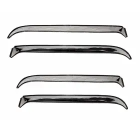 14049 Auto Ventshade Avs Front And Rear Stainless Window Deflectors For C/k Pickup Suburban