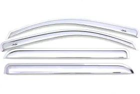 684977 Auto Ventshade Avs Outside Mount Rain Guards For 16-24 Nissan Titan Xd