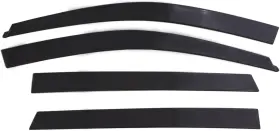 894003 Auto Ventshade Avs Low Profile Rain Guards For 07-14 Cadillac Escalade 4 Pcs Dark Smoke