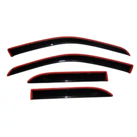 92073 Auto Ventshade In-channel Rain Guards For 1985-1997 Ford Aerostar Smoke