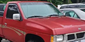 192011 Auto Ventshade Avs In-chnl Rain Guards Vent Visors Shade For 86.5-97 Nissan Hardbody Pick Up Truck