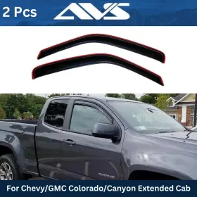 192232 Auto Ventshade Avs Ventvisor Window Deflector Rain Guards For Chevy Colorado/gmc Canyon 2015-22