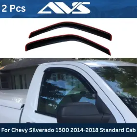 192301 Auto Ventshade Avs Vent Visors Window Deflectors Rain Guards For Chevy Silverado 1500 2014-2018