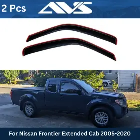 192436 Auto Ventshade Avs Vent Visors Window Deflectors Rain Guards For 2005-2020 Nissan Frontier