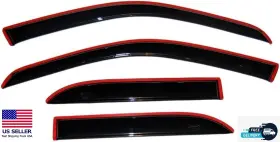 194309 Auto Ventshade Avs In-channel Rain Guards For 2007-2021 Toyota Tundra Crewmax