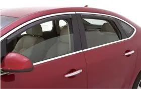 194389 Auto Ventshade Avs In-channel Rain Guards Vent Visors Shade For 2012-2017 Buick Verano Sedan