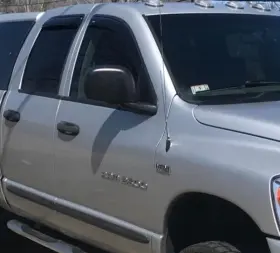 194623 Auto Ventshade Avs In-channel Rain Guards Vent Visors Shade For 03-08 Dodge Ram 1500 2500 3rd