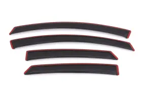 194714 Auto Ventshade Avs Smoke 4-pc In-channel Ventvisor For 13-20 Ford Fusion