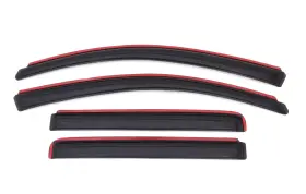 194858 Auto Ventshade Avs Smoke 4-pc In-channel Ventvisor For 04-15 Nissan Titan