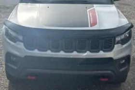 20172 Auto Ventshade Avs Smoke Carflector Bolt-on Bug Shield Protector For 2017-2025 Jeep Compass Suv