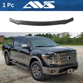 23635 Auto Ventshade Avs Hood Protector Bug Shield Deflector For Nissan Titan 2017-2024