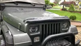 24700 Auto Ventshade Avs Hood Protector Bug Shield Deflector For Jeep Wrangler 1987-2006