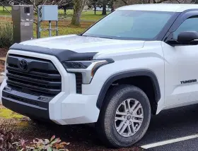 305405 Auto Ventshade Avs Egr Matte Black Bugshield Hood Bug Protector For 2022-2025 Tundra And Sequoia
