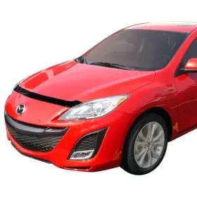 320012 Auto Ventshade Avs Aeroskin Tape-on Smoke Hood Protector Bug Shield Deflector For 10-13 Mazda 3