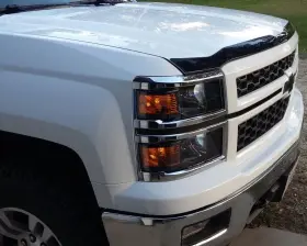 322062 Auto Ventshade Avs Aeroskin Hood Protector Bug Shield Deflector For 2014-2015 Silverado 1500