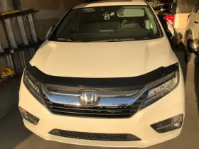 Auto Ventshade Avs 322111 Smoke Aeroskin Hood Protector Bug Shield Deflector For 18-2024 Honda Odyssey