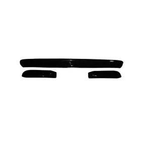 45518 Auto Ventshade Avs Set Of 3 Dark Smoke Hood Shield Bug Deflectors For 01-10 Pt Cruiser