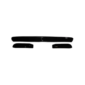 45551 Auto Ventshade Avs Set Of 3 Dark Smoke Hood Shield Bug Deflectors For 94-02 Ram 1500 2500