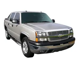622024 Auto Ventshade Avs 03-05 Chevy Silverado 1500 Aeroskin Low Profile Hood Shield - Chrome 622024 Auto Ventshade Avs 03-05 Chevy Silverado 1500 Aeroskin Low Profile Hood Shield - Chrome