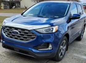 622172 Auto Ventshade Avs Chrome Aeroskin Hood Protector Bug Shield Deflector For 2019-2024 Ford Edge Suv
