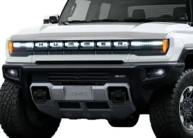 622180 Auto Ventshade Avs Chrome Aeroskin Hood Protector Bug Shield Deflector For 2022-2025 Gmc Hummer Ev