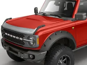 622183 Auto Ventshade Avs Aeroskin Chrome Hood Protector Bug Shield Deflector For 2021-2024 Ford Bronco 622183 Auto Ventshade Avs Aeroskin Chrome Hood Protector Bug Shield Deflector For 2021-2024 Ford Bronco